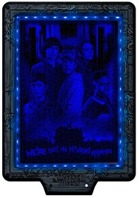 Stranger Things The Demogorgon 520 db-os puzzle LED-es keretben Clementoni