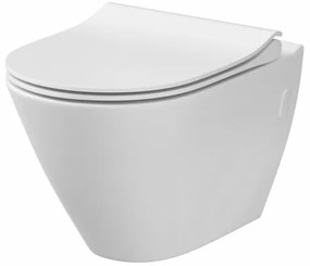 Cersanit K98-0146 CITY OVAL SoftClose WC ülőke, fehér