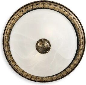 Brilagi - FRESCO mennyezeti lámpa 2xE27/40W/230V átm. 30 cm sárgaréz