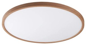 Zuma Line WM-BP1108-S-W - CAMI LED mennyezeti lámpa, 36 W, 230 V, átm. 40 cm, barna