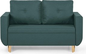 DORIS Kétszemélyes kinyitható kanapé Türkizkék