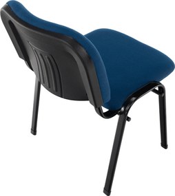 Irodai szék, sötétkék, ISO ECO