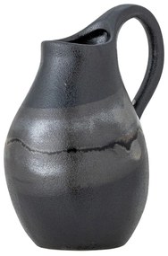 Sötétszürke kőedény váza (magasság 15 cm) Alvena – Bloomingville