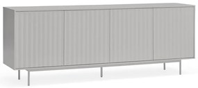 Szürke alacsony komód 211x80 cm Sierra – Teulat