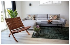 Montana összecsukható szék teakfából és bőrből - House Nordic