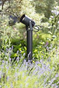 MARKSLÖJD 106932 GARDEN24 Modern Kültéri Állólámpa Fekete LED IP44