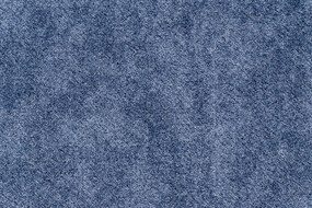 Szőnyeg 50x150 cm Serenade kék sima puha #EE1948