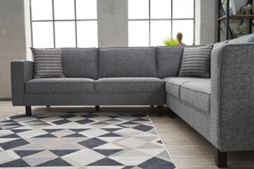 Sarokkanapé Kale Linen - Szürke