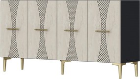 Slim 150 - Anthracite, Travertine, Gold