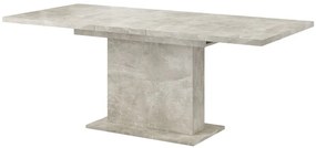 Bővíthető Étkezőasztal Beton Színben. 160-200x90 cm. GIANT