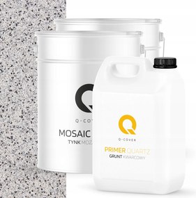 Mozaikvakolat Szürke Világos M31 Gyanta Kültéri Szett 2x 12,5KG Alap