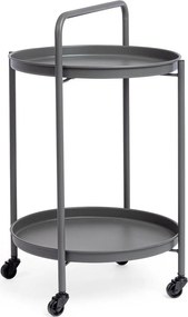 Acél zsúrkocsi ø 44,5 cm Austin – Bizzotto