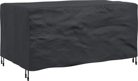 vidaXL Bútor takaró Egyszínű Fekete 150 x 90 x 75 cm 210D