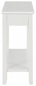 fehér fa tálalóasztal 110 x 35 x 80 cm