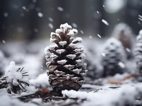 Poszter 20x15cm Téli nyugalom