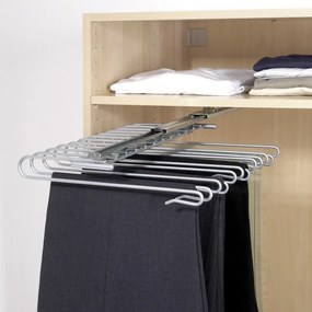 Wenko Kihúzható nadrágtartó szekrénybe, 12 pár