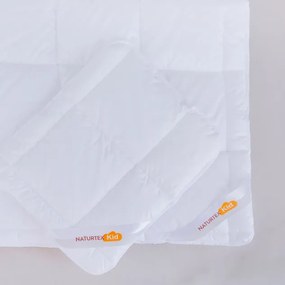 NATURTEX Medisan gyerek paplan-kispárna garnitúra, hordtáskában, 40×50 cm, 90×130 cm, fehér