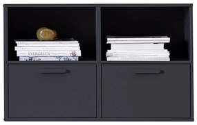 Keep by Hammel fekete fali komód 2 ajtóval