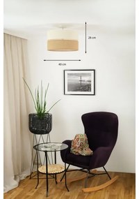 Brilagi - ROYAL YUTE mennyezeti lámpa 1xE27/15W/230V, 40 cm, bézs/krém