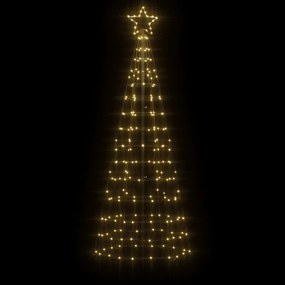 meleg fehér LED karácsonyfa tüskékkel 220 LED 180 cm