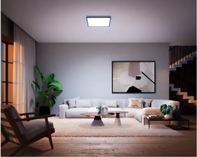 Philips - dimmelhető LED mennyezeti lámpatest Hue AURELLE LED/39W/230V 60x60 cm fekete