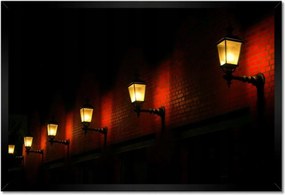 Poszterek keretben 60x40 Fali lámpák