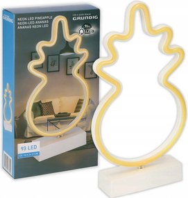 Neon Ananász Dekorációs Lámpa Led Éjjeli Lámpa Szobába Grundig