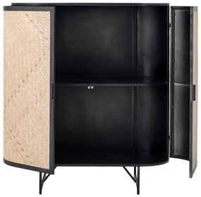 Natúr színű bambusz szekrény 92x105x36,5 cm Ember – Bloomingville