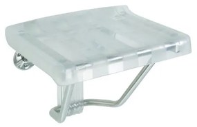 Ezüst zuhanyülőke 38x46 cm