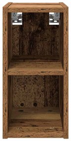 Függő szekrény polcokkal Riga Öreg fa 20 x 29,5 x 40 cm Faanyag