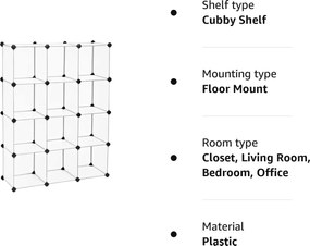 Kocka szekrény, könyvespolc, tároló, fehér