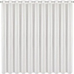 Elegáns függöny Violet fátyol krém sima széles 500X170 Kerékátvezetők