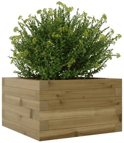 vidaXL impregnált fenyőfa kerti virágláda 40x40x23 cm