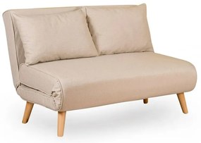 Folde 2 Cream kihúzható kanapé