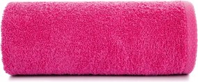 Törölköző sima és bolyhos amaránt pamut 50X90 Eurofirany