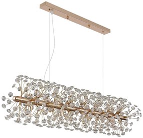 Globo 64135H4 - LED kábelcsillár KATRINA 12xG9/3,5W/230V arany