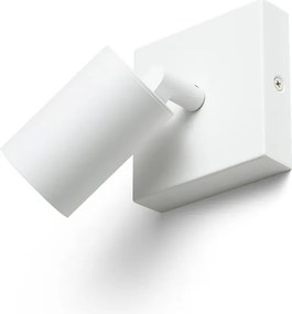 RENDL DUDE SQ přisazená bílá 230V LED GU10 9W