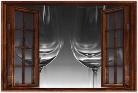 Poszterek 60x40 Borospohár