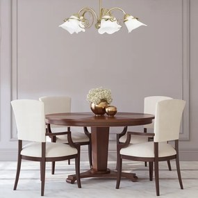 Csillár rúdon KOKARDA 5xE14/60W/230V