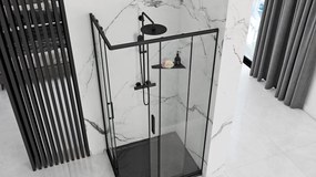 Fürdőszobai polc SF05 black matt