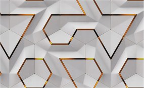 Dekoratív fotótapéta Furnér Flizelin Modern geometria 416x254