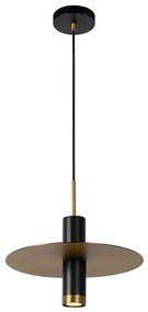 Lucide 03322/01/30 - Csillár zsinóron SELIN 1xGU10/35W/230V fekete