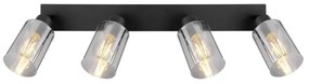 Globo 15465-4 - Spotlámpa  HADERA 4xE27/15W/230V
