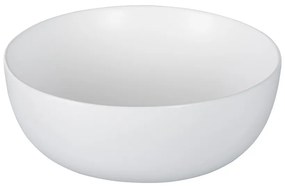 Eros RAISE - PULTRA ültethető - Top Counter - porcelán mosdó - MATT FEHÉR - O - Ø 41 cm