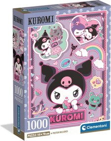 Hello Kitty Rebel Kawaii 1000 db-os Compact puzzle Clementoni