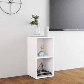 fehér szerelt fa TV-szekrény 72 x 35 x 36,5 cm