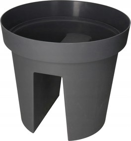 Virágcserép Erkélyláda Kerek Erkélyhez