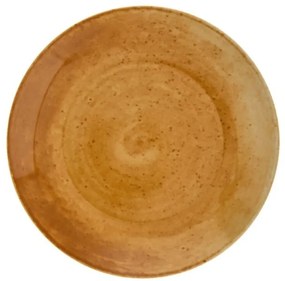 Essential Amber 18 darabos Étkészlet, Brandani, porcelán, borostyán