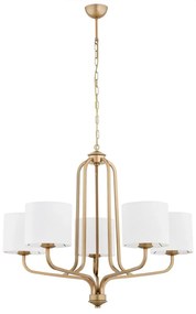 Argon 2172 - Csillár láncon MARANELLO 5xE27/15W/230V