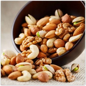 Poszterek 30x30 Szárított dió tál